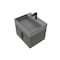 Castello Usa Amazon 24-inch Black Vanity Set with Gray Top and Black Handles CB-MC-24BLK-BL-2056-GR - alternate 1
